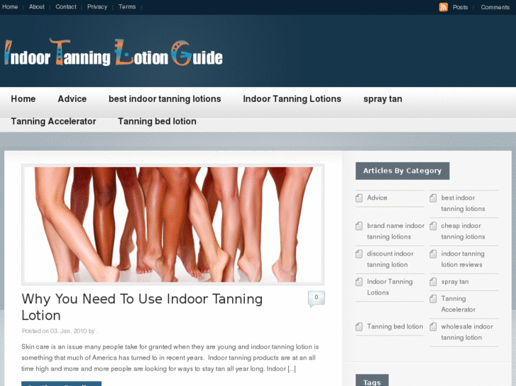 www.indoortanninglotionguide.com