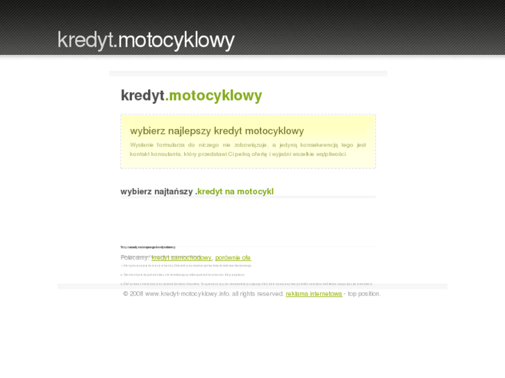 www.kredyt-motocyklowy.info