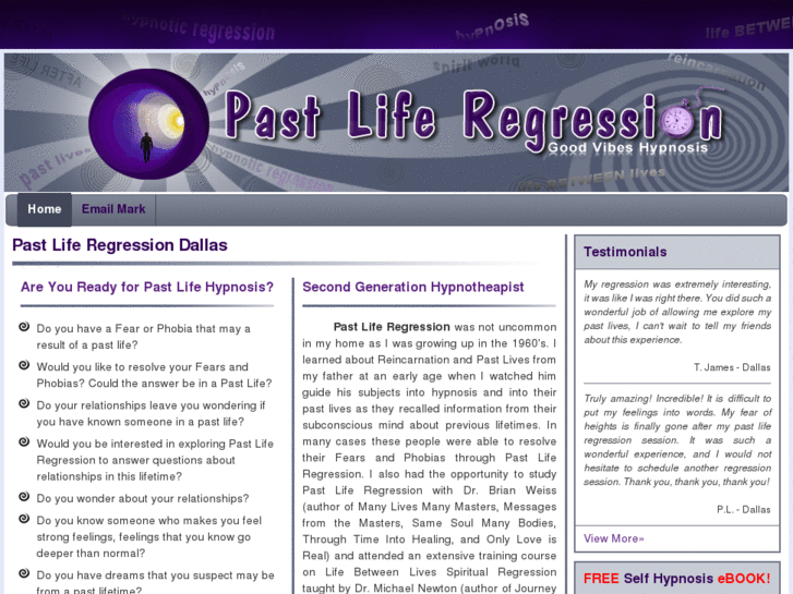 www.pastlifedallas.com