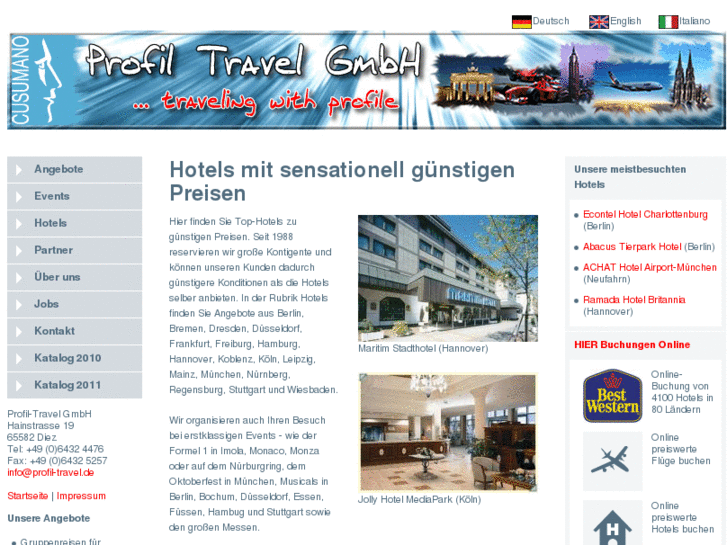 www.profil-travel.de