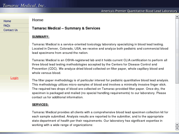 www.tamaracmedical.com