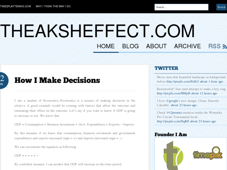 www.theaksheffect.com