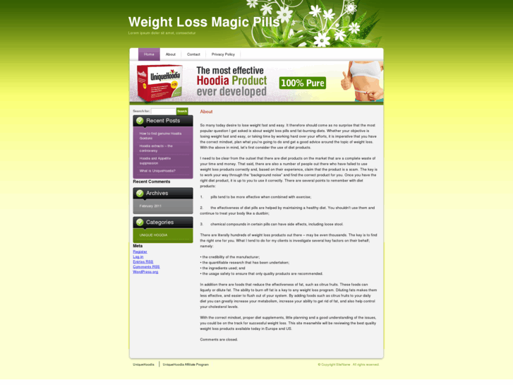 www.weightlossmagicpills.com