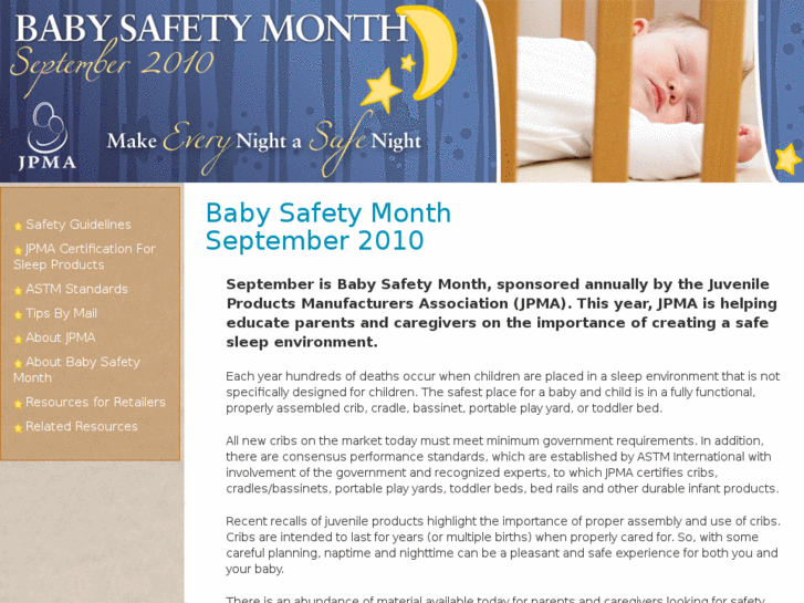 www.babysafetymonth.org