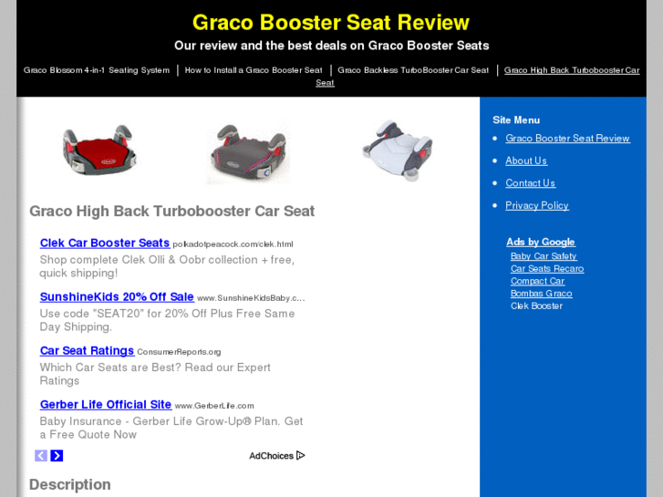 www.gracoboosterseatreview.com