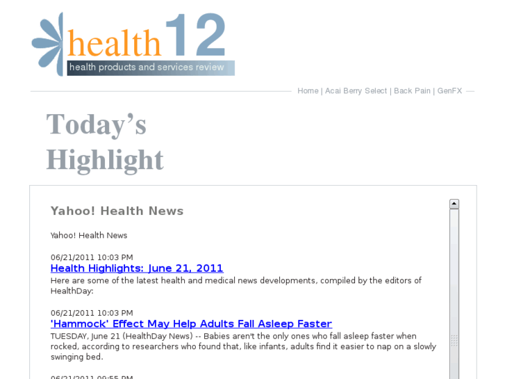 www.health12.com