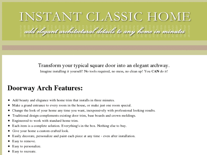 www.instantclassichome.com