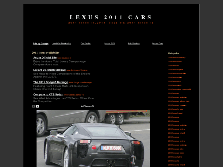 www.lexus2011-cars.info