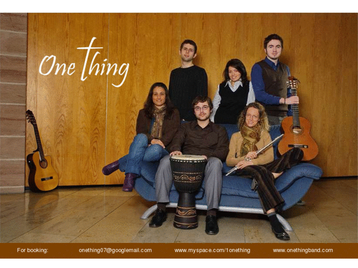 www.onethingband.com