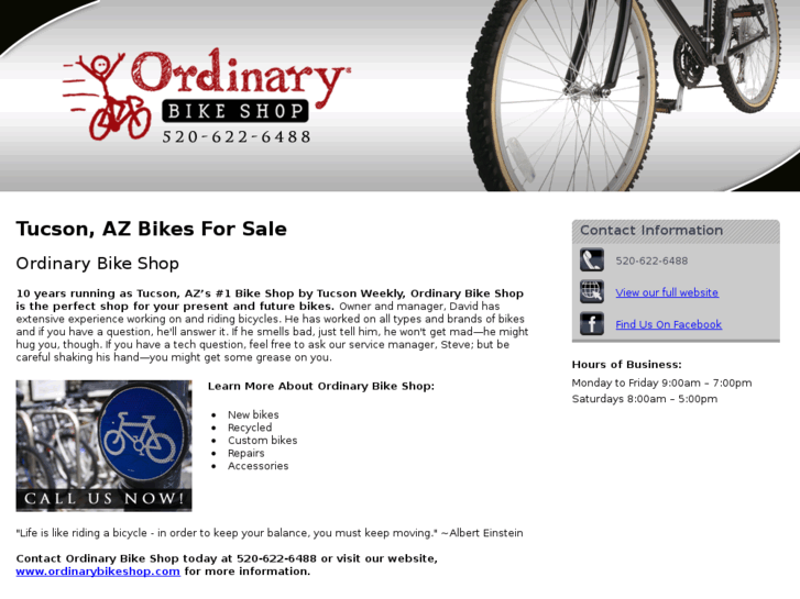 www.ordinarybikeshop.net