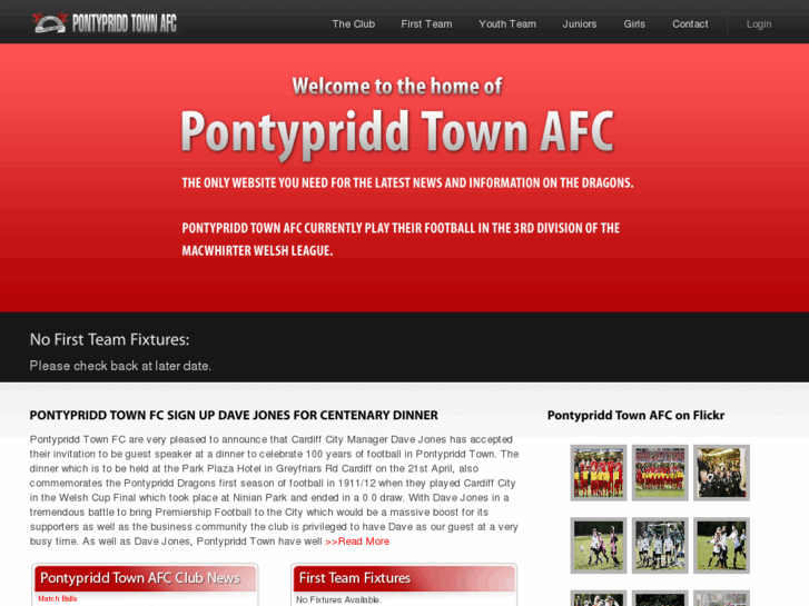 www.pontypriddtownafc.com