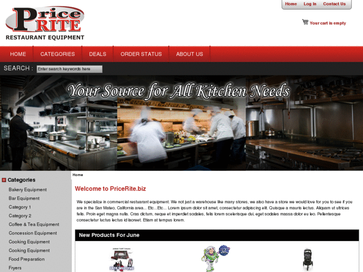 www.priceriterestaurantequipment.com