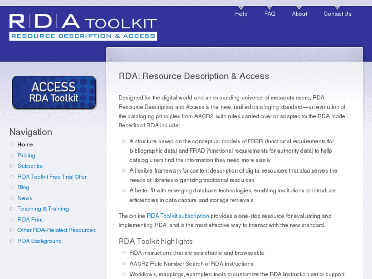 www.rdatoolkit.org