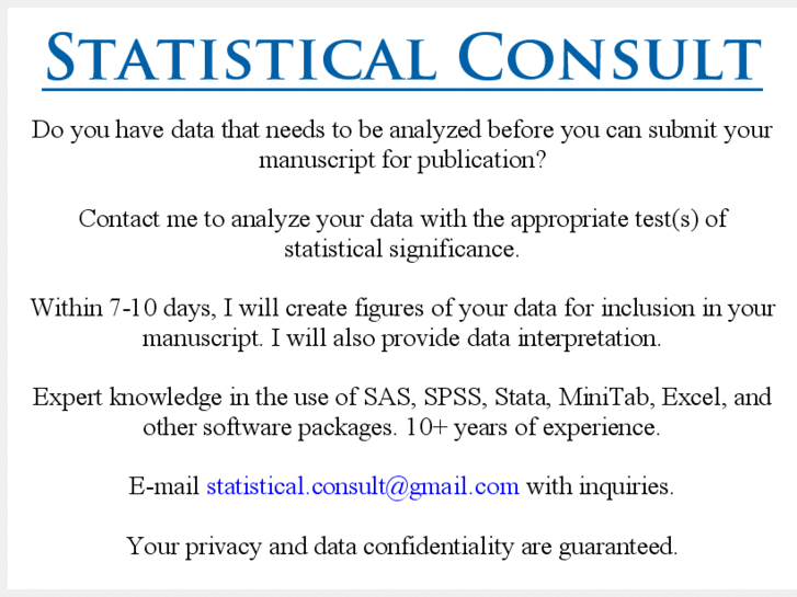 www.statisticalconsult.com