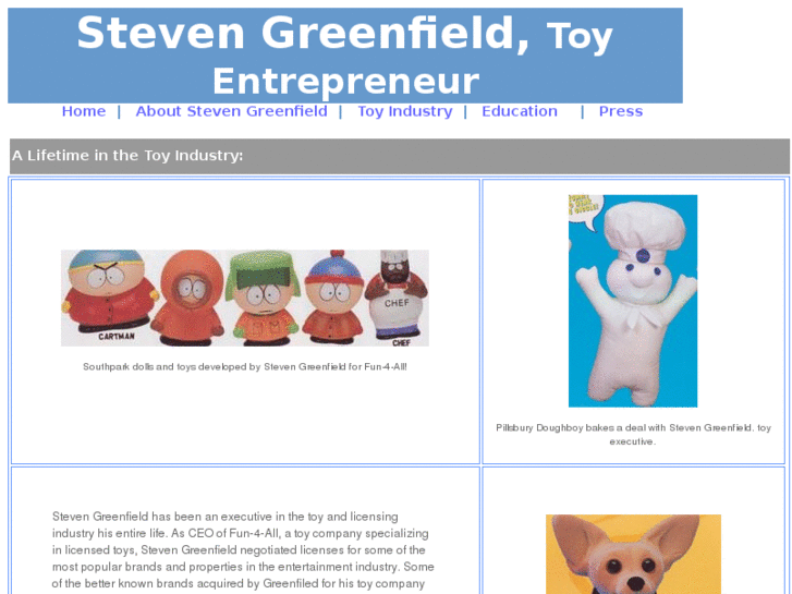 www.stevengreenfieldtoys.com