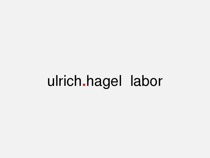 www.ulrich-hagel-labor.de