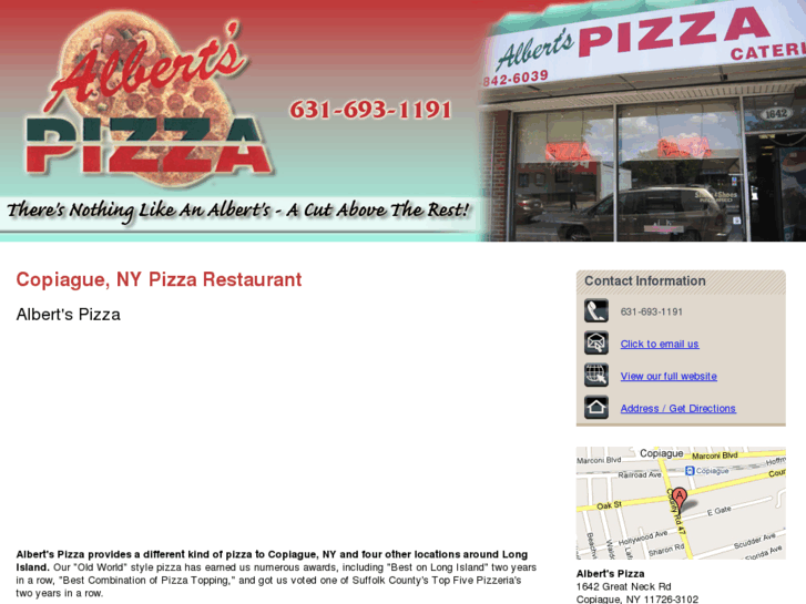 www.albertspizzacopiague.com