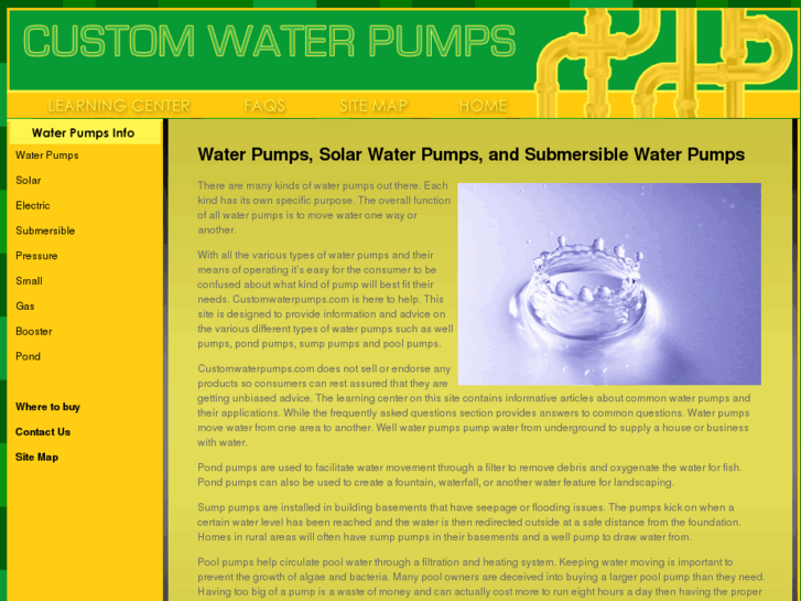 www.customwaterpumps.com