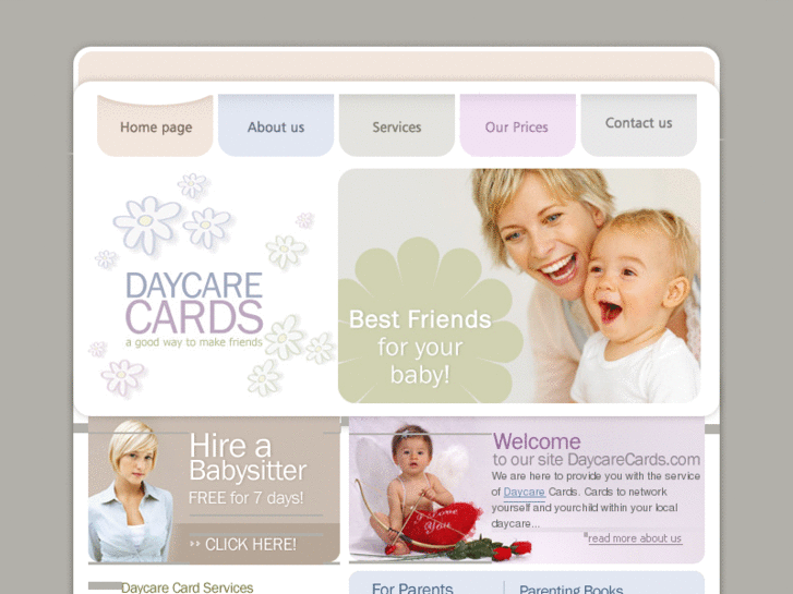 www.daycarecards.com