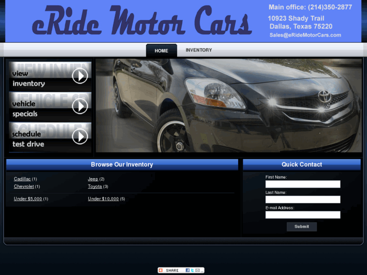 www.eridemotorcars.com