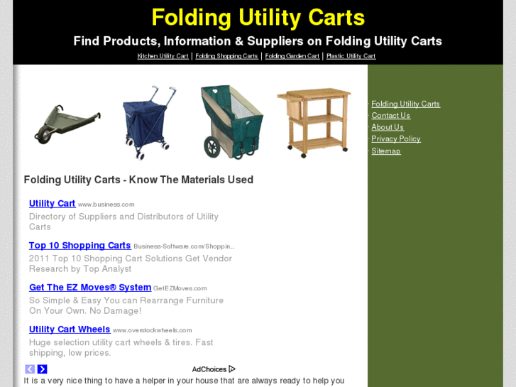 www.foldingutilitycartshop.com