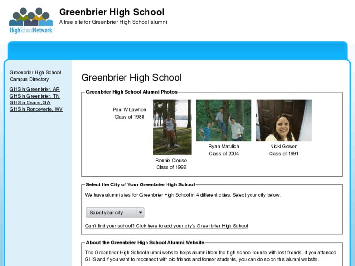 www.greenbrierhighschool.org