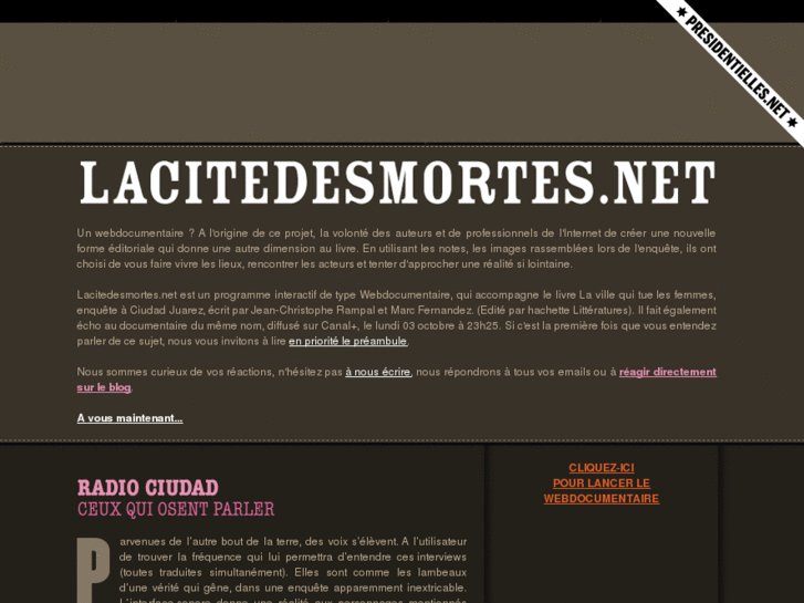 www.lacitedesmortes.com