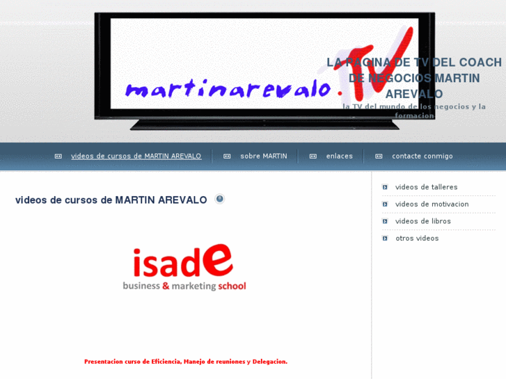 www.martinarevalo.tv