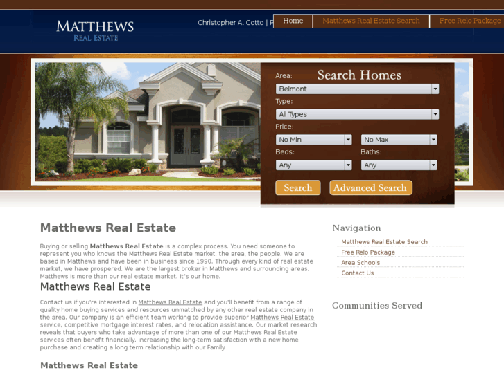 www.matthewsrealestate.org