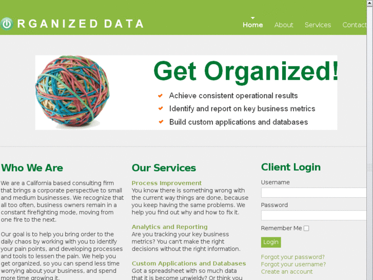 www.organizeddata.net