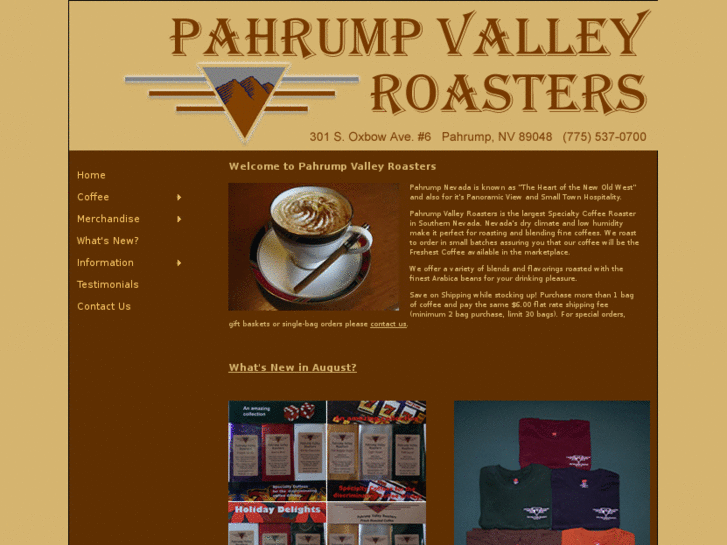 www.pahrumpvalleyroasters.com