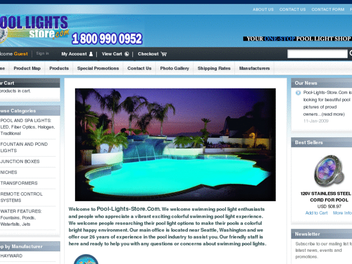 www.pool-lights-store.com