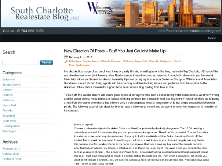 www.southcharlotterealestateblog.net