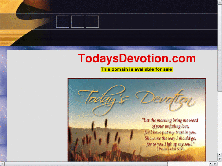 www.todaysdevotion.com