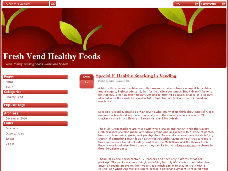 www.vendhealthyfood.com