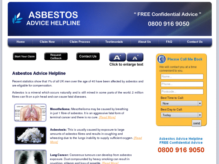 www.asbestosadvicehelpline.co.uk