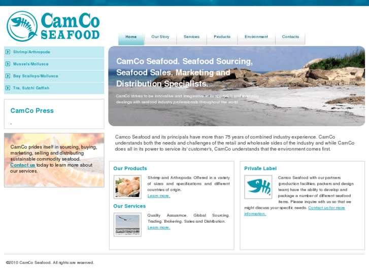 www.camcoseafood.com