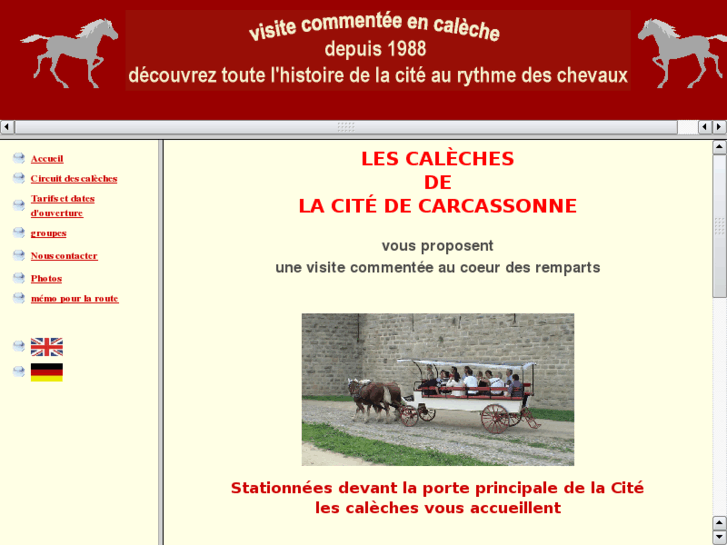 www.carcassonne-caleches.com