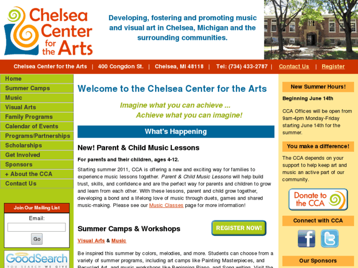 www.chelseacenterforthearts.org