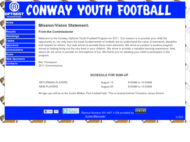 www.conwayyouthfootball.com