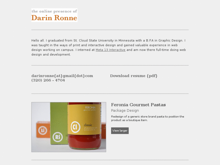 www.darinronne.com