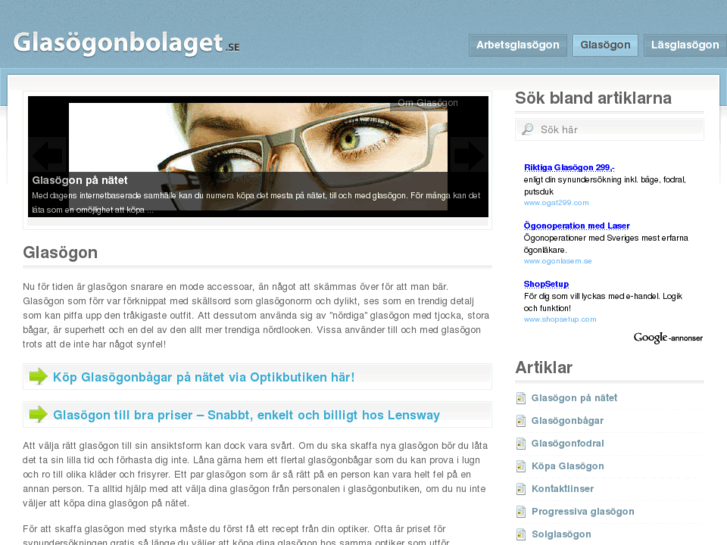 www.glasogonbolaget.se