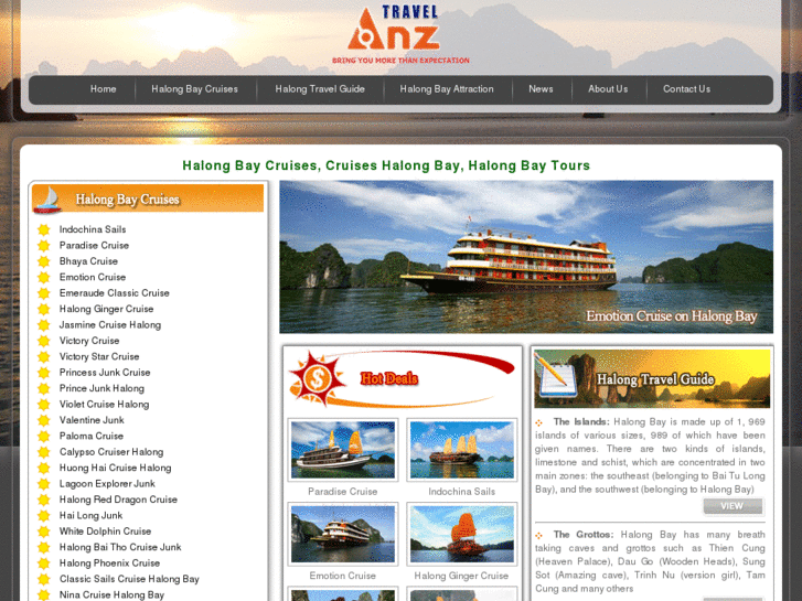 www.hanoihalongbaycruise.com