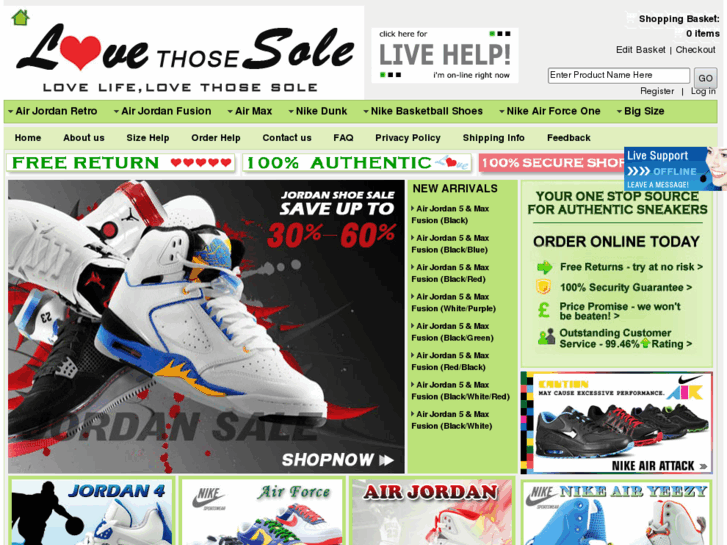 www.lovethosesole.com