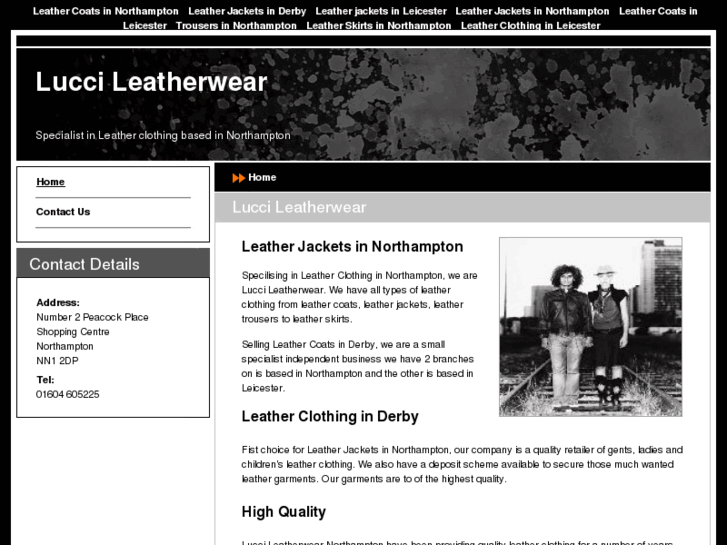 www.luccileatherwear.com