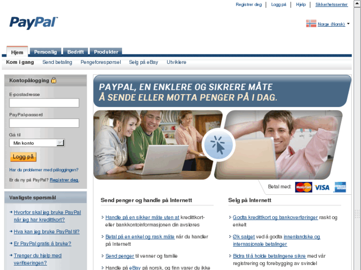 www.paypal.no