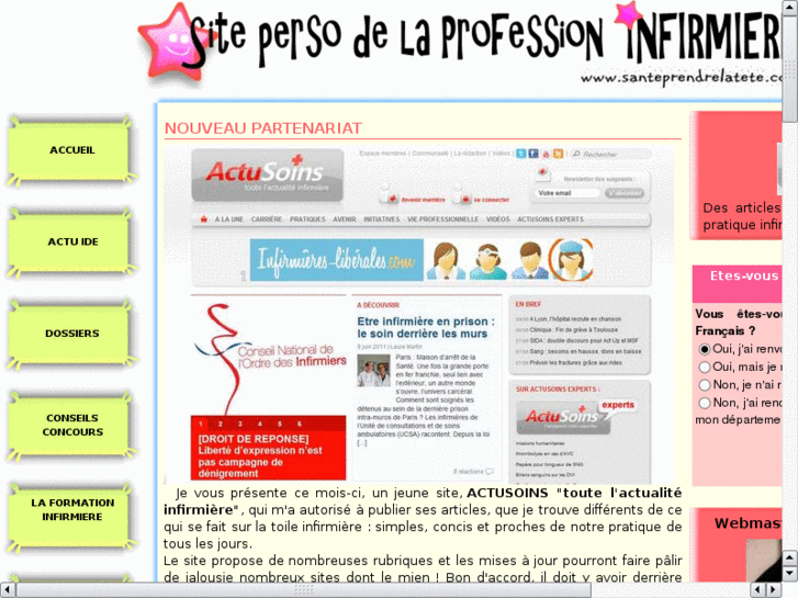 www.santeprendrelatete.com