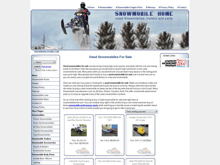 www.snowmobilehome.com