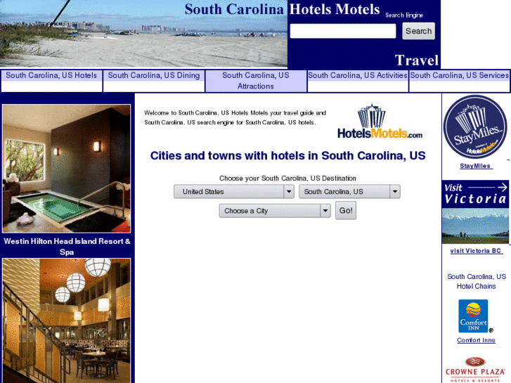 www.southcarolinahotelsmotels.com