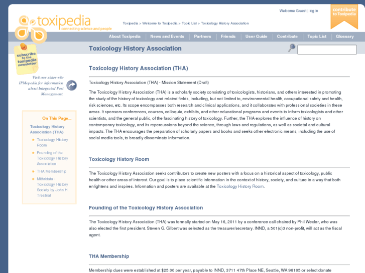www.toxhistory.info